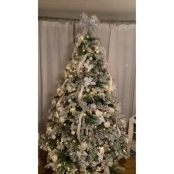 Northlight Medium Flocked Angel Pine Artificial Christmas Tree - 6' - Unlit -Holiday Decoration Store GUEST c7af2fe0 3579 42d3 b7de 43bcf494ac43