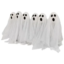 Northlight LED Lighted Ghost Halloween Outdoor Pathway Markers - 30" - Set Of 6 -Holiday Decoration Store GUEST c86be31a aeec 4563 a9d4 21f5c084a610