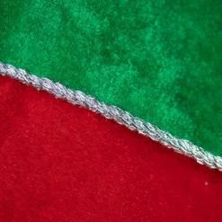 Northlight 20" Red Velveteen Sequined Christmas Tree Stocking With Green Cuff -Holiday Decoration Store GUEST c9e2a117 17d2 4e88 b14d cb3ae187bacf