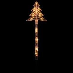 Northlight Lighted Tree Christmas Outdoor Pathway Markers - 26.5" - Set Of 4 -Holiday Decoration Store GUEST ca24c343 3653 4de5 92b8 e4d964f52ce4