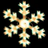 Northlight 16.75" Lighted Snowflake Christmas Window Silhouette