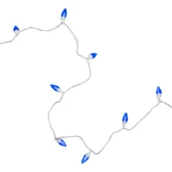 Northlight LED C7 Christmas Lights - Blue - 16' - White Wire - 25ct -Holiday Decoration Store GUEST cb05ff38 35e9 43f6 bd6f 78e805af9494