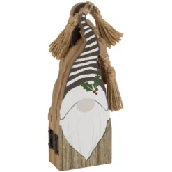 Northlight Wooden Gnomes Hinged Christmas Decoration - 10.75" -Holiday Decoration Store GUEST cb079d4d e47e 425f b157 f8bca268d386