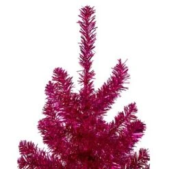 Northlight 6' Metallic Pink Tinsel Artificial Christmas Tree - Unlit -Holiday Decoration Store GUEST cc405822 6ee5 4129 ae29 414ebf04c4fb