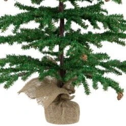 Northlight Medium Artificial Christmas Tree With Mini Pine Cones In Burlap Base - 3' - Unlit -Holiday Decoration Store GUEST cf59499f b4b9 45a3 bd17 53f1d0595bb1