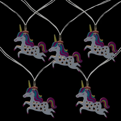 Northlight 10 B/O LED Warm White Unicorn Mini Lights - 3 Ft, Clear Wire 2 Northlight 10 B/O LED Warm White Unicorn Mini Lights - 3 Ft, Clear Wire - Image 2