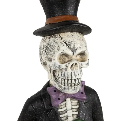 Northlight LED Lighted Skeleton With Jack-O-Lantern Halloween Decoration - 23.5" 7 Northlight LED Lighted Skeleton With Jack-O-Lantern Halloween Decoration - 23.5" - Image 7