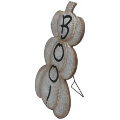 Northlight Boo! Stacked Pumpkins Metal Halloween Porch Sign - 28" - Silver 14 Northlight Boo! Stacked Pumpkins Metal Halloween Porch Sign - 28" - Silver -Holiday Decoration Store GUEST d0b40dda e6a4 4614 8443 eebd73aa30d9