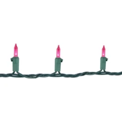 Northlight Mini Incandescent Christmas Lights - Pink - 20.25' Green Wire - 100ct 7 Northlight Mini Incandescent Christmas Lights - Pink - 20.25' Green Wire - 100ct -Holiday Decoration Store GUEST d3cf05af 03d9 44aa 99d3 906580cf54c4