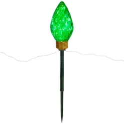 Northlight LED Lighted C9 Style Christmas Pathway Lawn Stakes - 3 Ft - Multi - 3-Count -Holiday Decoration Store GUEST d5c4bad8 f223 4b45 b0f4 f4c1058d92d8