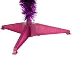 Northlight 4' Purple Artificial Tinsel Christmas Tree, Unlit -Holiday Decoration Store GUEST d7034eda a610 4fd7 92e0 558a15e22239