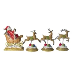 Northlight Santa And Reindeer Christmas Stocking Holders - 9.5" - Set Of 4 5 Northlight Santa And Reindeer Christmas Stocking Holders - 9.5" - Set Of 4 -Holiday Decoration Store GUEST d7267f19 8555 4c1c af0b 7da75e356fca