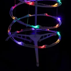 Northlight LED Lighted Spiral Outdoor Christmas Tree - 4' - Multi Lights -Holiday Decoration Store GUEST d78d1f0d 0f1a 40a6 ad34 dd38e73b8aff