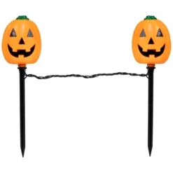 Northlight Lighted Jack-O-Lantern Halloween Outdoor Pathway Markers - 24" - Orange - Set Of 5 -Holiday Decoration Store GUEST d7a4801a d93e 4ebd b4f3 e5fb4ff628c7