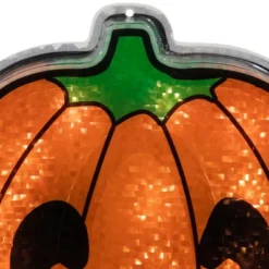 Northlight Lighted Jack O' Lantern Halloween Window Decoration - 13.5" -Holiday Decoration Store GUEST d8760b1d cc24 4598 a033 2c08b7326edb