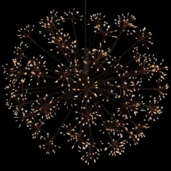 Northlight LED Lighted Starburst Ball Decoration - 20" - Warm White