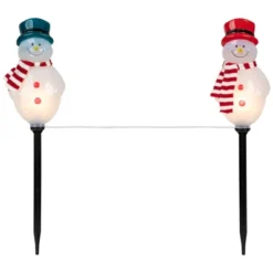 Northlight Lighted Snowmen Christmas Outdoor Pathway Markers - 16" - Set Of 3 17 Northlight Lighted Snowmen Christmas Outdoor Pathway Markers - 16" - Set Of 3 -Holiday Decoration Store GUEST d8d88df2 d106 4bcc 8791 c5a1591d06f5