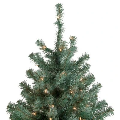 Northlight 7.5' Pre-Lit Colorado Blue Spruce Artificial Christmas Tree, Clear Lights 2 Northlight 7.5' Pre-Lit Colorado Blue Spruce Artificial Christmas Tree, Clear Lights - Image 2