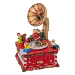 Northlight Santa Claus On Phonograph Musical Christmas Decoration - 7" -Holiday Decoration Store GUEST d96fffbe a2e0 4a92 bd73 9ea86ef5692f