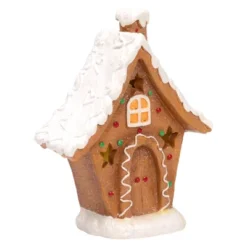 Northlight LED Lighted Gingerbread House With Star Windows Christmas Decoration - 7.25" -Holiday Decoration Store GUEST da7f03c9 1f81 489c 99ea a7b29d327231