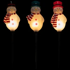 Northlight Lighted Snowmen Christmas Outdoor Pathway Markers - 16" - Set Of 3 12 Northlight Lighted Snowmen Christmas Outdoor Pathway Markers - 16" - Set Of 3 -Holiday Decoration Store GUEST db6dec4f 1e32 4646 9090 007574b62c84