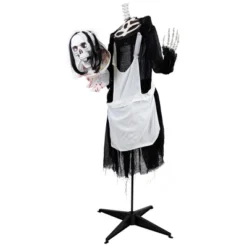 Northlight LED Lighted And Animated Skeleton Maid Head-in-Hand Halloween Figure - 57" 14 Northlight LED Lighted And Animated Skeleton Maid Head-in-Hand Halloween Figure - 57" -Holiday Decoration Store GUEST dc145449 1d5e 47f9 91d6 7da1f220c556