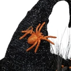 Northlight Tinsel Witch's Hat With Glittered Roses Halloween Decoration - 16" -Holiday Decoration Store GUEST dd0aaeaf a995 4923 9b98 8b72e0b24f61