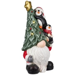 Northlight Lighted Gnome With Penguins Christmas Decoration -17" - Clear LED Lights 13 Northlight Lighted Gnome With Penguins Christmas Decoration -17" - Clear LED Lights -Holiday Decoration Store GUEST dda971df ce5a 434c b86a 44e0ddf416bd