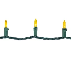 Northlight Mini Christmas Lights - Yellow - 20.25' Green Wire - 100ct -Holiday Decoration Store GUEST ddc848d3 12a4 47a3 9cf6 1696ad5c1444