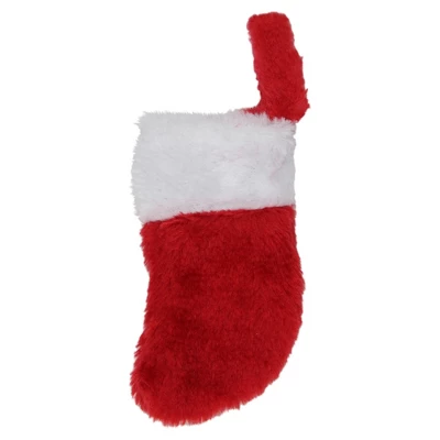 Northlight 6" Red And White Traditional Cuff Mini Christmas Stocking 2 Northlight 6" Red And White Traditional Cuff Mini Christmas Stocking - Image 2