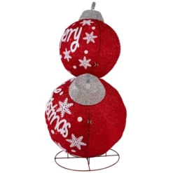 Northlight Lighted Stacked Ornament Balls Outdoor Christmas Decoration - 35" - Warm White LED -Holiday Decoration Store GUEST e0de355b 7405 4876 807f 565fc9dff2ec