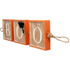 Northlight BOO Wooden Block Halloween Sign With Bats - 27.5" -Holiday Decoration Store GUEST e24e7efe b91f 4293 a3c0 0576cebca2c4