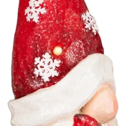 Northlight Gnome In Lighted Hat Holding Cardinal Christmas Decoration - 20" - LED Warm White Lights -Holiday Decoration Store GUEST e783f51a 75b3 41a9 8713 f71068a30ec6