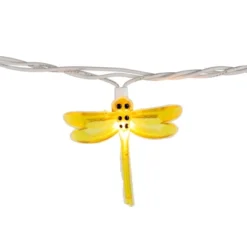 Northlight Dragonfly Patio Lights - 7.25' White Wire - 10ct -Holiday Decoration Store GUEST e8b62fe7 67e5 44e5 a36f 58ee0e7b765d