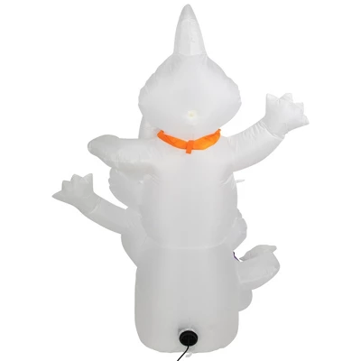 Northlight LED Lighted Ghost Trio Inflatable Outdoor Halloween Decoration - 3.5'- Warm White Lights 5 Northlight LED Lighted Ghost Trio Inflatable Outdoor Halloween Decoration - 3.5'- Warm White Lights - Image 5