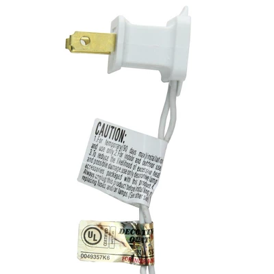 Northlight Star Shaped Icicle Christmas Lights - Multicolor - 7' White Wire - 6ct 2 Northlight Star Shaped Icicle Christmas Lights - Multicolor - 7' White Wire - 6ct - Image 2