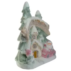 Northlight LED Lighted Snowy Winter Village "Merry Christmas" Decoration - 16.5" -Holiday Decoration Store GUEST ecc71c6b 0f92 475f a05c 4dd3668509ae