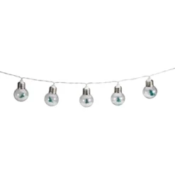 Northlight 10-Count LED Christmas Trees In Bulbs, Warm White Lights, 4.25ft Clear Wire -Holiday Decoration Store GUEST ef3430ea 4cb8 420d be08 b156924efef9