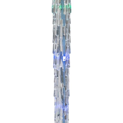 Northlight LED Color Changing Cascading Icicle Christmas Light Tubes - Multicolor - 13' Clear Wire - 5ct 4 Northlight LED Color Changing Cascading Icicle Christmas Light Tubes - Multicolor - 13' Clear Wire - 5ct - Image 4