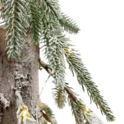 Northlight Pre-Lit Flocked Battery Operated Alpine Artificial Christmas Tree - 3' - Clear LED Lights -Holiday Decoration Store GUEST efbd78be f219 4a10 9d8d 2259c094b0d2