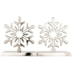 Northlight Set Of 2 Solid Silver Snowflake Cutout Christmas Metal Stocking Holders 6.5" 8 Northlight Set Of 2 Solid Silver Snowflake Cutout Christmas Metal Stocking Holders 6.5" -Holiday Decoration Store GUEST f0b8b6e1 521e 42b2 ad30 7ca9e316228a