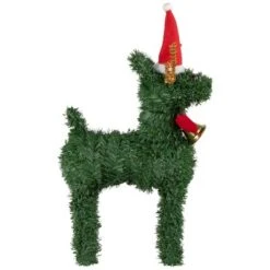 Northlight Pine Reindeer With Bell Artificial Christmas Decoration - 12" 12 Northlight Pine Reindeer With Bell Artificial Christmas Decoration - 12" -Holiday Decoration Store GUEST f25d60ed ca17 4bec 912a dad40ecdcd17