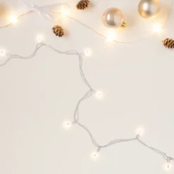 Northlight Mini Incandescent Christmas Lights - Clear - 10' White Wire - 50ct -Holiday Decoration Store GUEST f2824bf0 fda0 496a 9be5 b5c5168e0cff 1