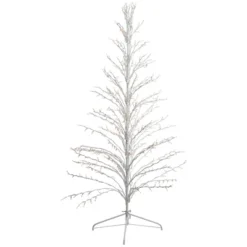 Northlight 6' Prelit Artificial Christmas Tree White Lighted Cascade Twig Outdoor Decoration - Clear Lights -Holiday Decoration Store GUEST f43020af ddfd 4357 af00 a0410ea67bbe