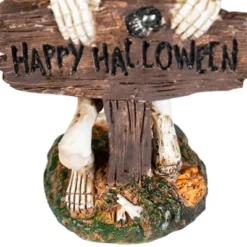 Northlight Jack-O-Lantern Skeleton In Witch's Hat And Happy Halloween Sign - 9.5" 13 Northlight Jack-O-Lantern Skeleton In Witch's Hat And Happy Halloween Sign - 9.5" -Holiday Decoration Store GUEST f4e5b42d 2f46 4f46 823c 7834367b5c0e