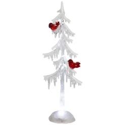Northlight LED Lighted Acrylic Icicle Tree With Cardinals Christmas Decoration - 14" -Holiday Decoration Store GUEST f4f605cb 1492 441f b048 2e35e70701a9