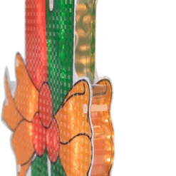 Northlight Lighted Holographic Candle Christmas Window Silhouette Decoration - 17" -Holiday Decoration Store GUEST f6036f54 a4c5 4c16 993a 30159d30f024