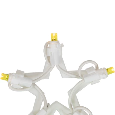 Northlight LED Lighted Christmas Tree Window Silhouette Decoration - 16" - Multicolor Lights 3 Northlight LED Lighted Christmas Tree Window Silhouette Decoration - 16" - Multicolor Lights - Image 3