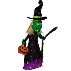 Northlight LED Lighted Witch With Broom Outdoor Halloween Decoration - 39" - Clear Lights 7 Northlight LED Lighted Witch With Broom Outdoor Halloween Decoration - 39" - Clear Lights -Holiday Decoration Store GUEST fb5c3ec6 50e2 4fd5 bdc0 3ff73b3b7a08