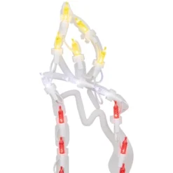 Northlight LED Lighted Candle Christmas Window Silhouette - 17.5" - Multicolor Lights -Holiday Decoration Store GUEST fced4043 ded8 4ed2 aed3 3c991f19be7b